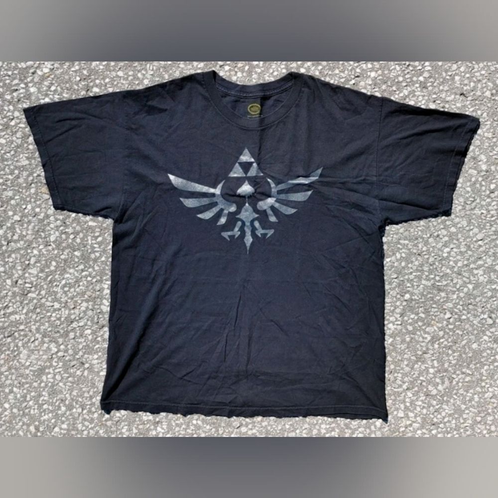 Vtg 2012 Nintendo The Legend of Zelda Double Sided Print T-Shirt Size (XL)